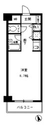 横浜駅 徒歩8分 4階の物件間取画像